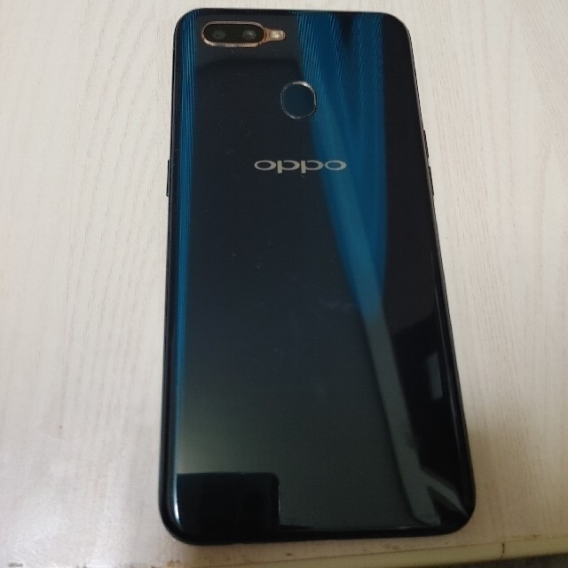 OPPO(オッポ)のOPPO　AX7　ブルー スマホ/家電/カメラのスマートフォン/携帯電話(スマートフォン本体)の商品写真