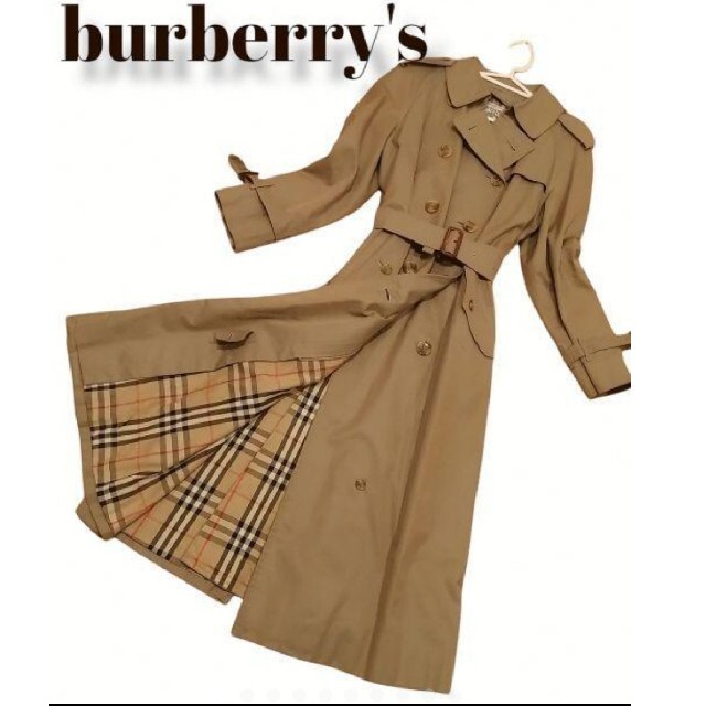 BURBERRY - BURBERRY 玉虫色 白タグ トレンチコート 90's ノバチェック 