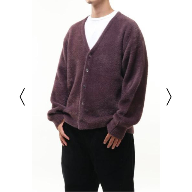 限定値下 Stussy SHAGGY CARDIGAN カーディガン ネイビー