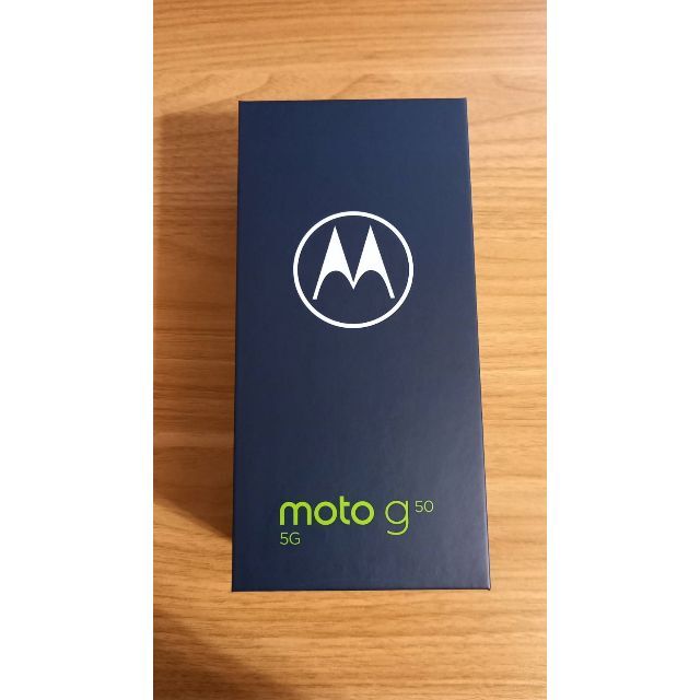 ※値下げ【新品未開封】MOTOROLA moto g50 5G メテオグレイ