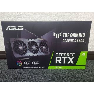 エイスース(ASUS)のRTX 3070 非LHR TUF GAMING(PCパーツ)