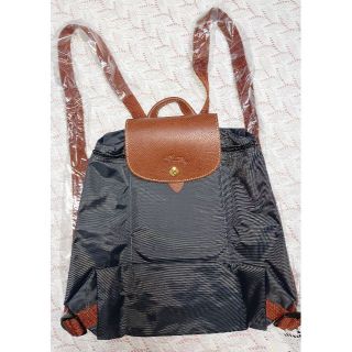 ロンシャン(LONGCHAMP)の【mdayさま専用】ロンシャン LONGCHAMP リュック グレー(ほぼ新品)(リュック/バックパック)