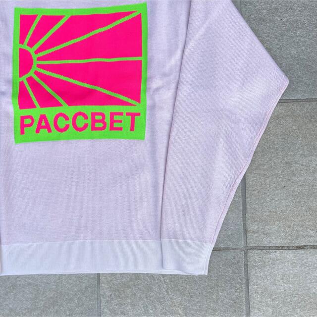 AURALEE(オーラリー)のPACCBET knit pink メンズのトップス(ニット/セーター)の商品写真