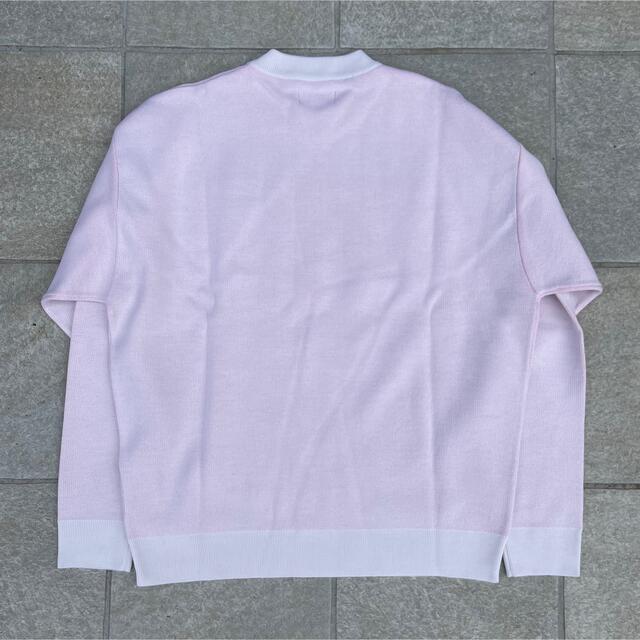 AURALEE(オーラリー)のPACCBET knit pink メンズのトップス(ニット/セーター)の商品写真