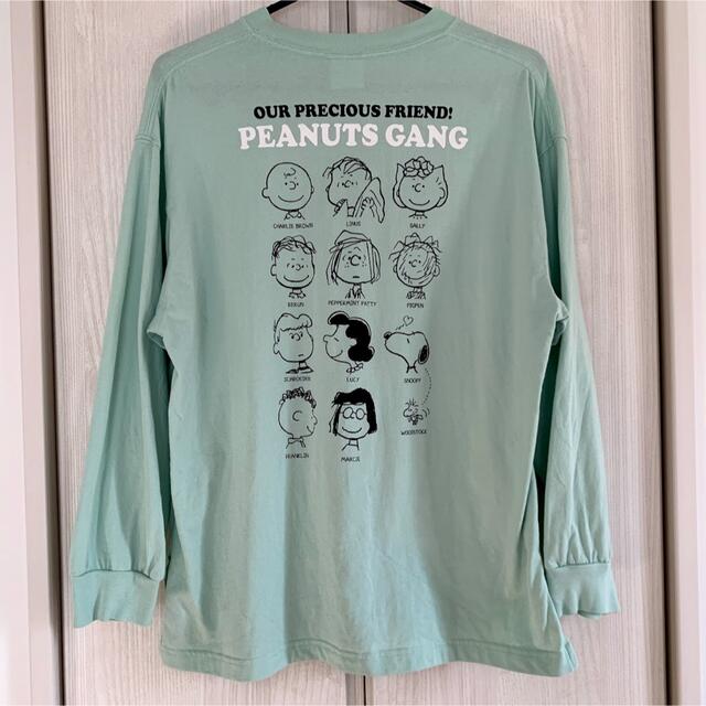 GU(ジーユー)の【最終価格】PEANUTS 70周年記念Tシャツ レディースのトップス(Tシャツ(長袖/七分))の商品写真