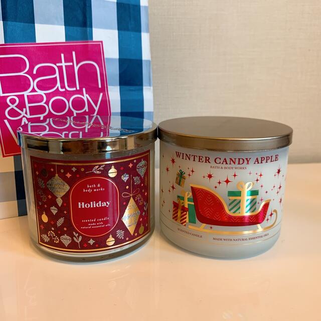 Bath & Body Works - 【新品】バスアンドボディワークス 3芯キャンドル