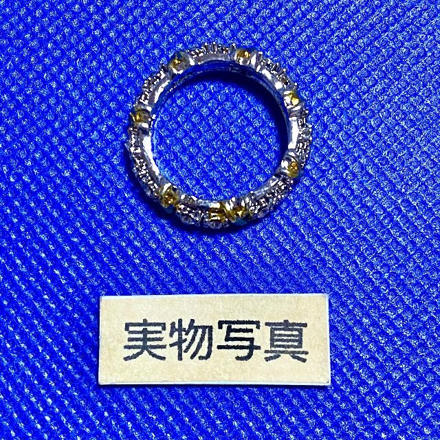 ストーンリング cz シルバー キラキラ お洒落 綺麗 上品 大人 14号 レディースのアクセサリー(リング(指輪))の商品写真