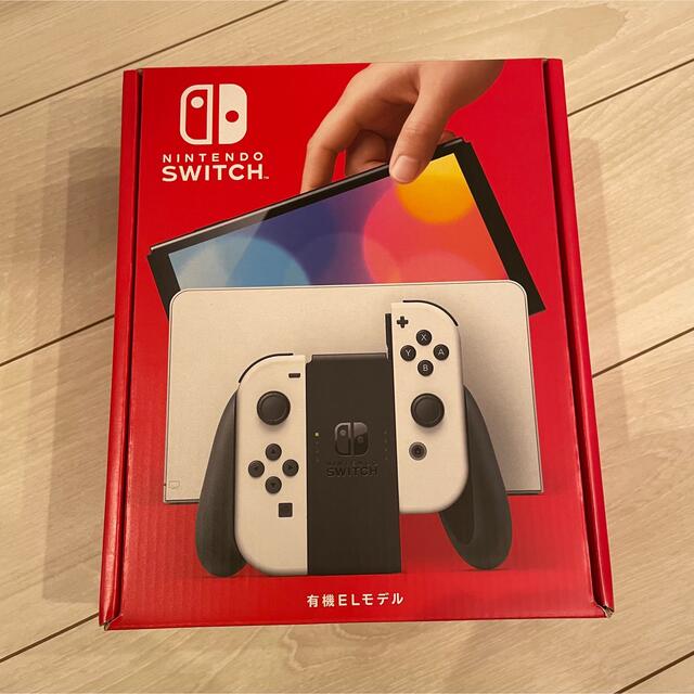 新品未使用未開封♪任天堂スイッチ本体有機ELホワイト