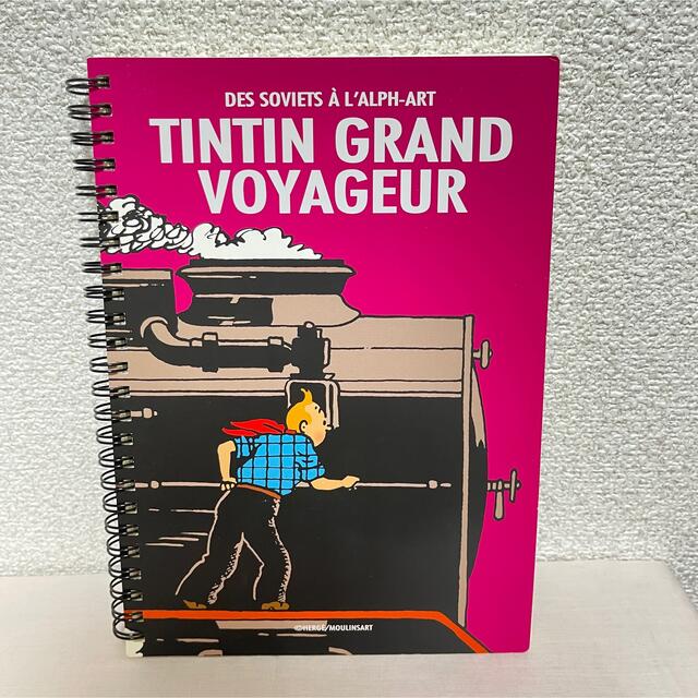 タンタンの冒険　リングノート インテリア/住まい/日用品の文房具(ノート/メモ帳/ふせん)の商品写真