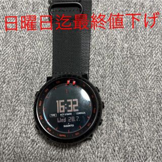 スント(SUUNTO)のSUUNTO コアブラックレッド　スント(腕時計(デジタル))