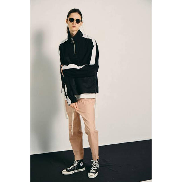 ANEI SIDE SLIT ANORAK BLACK size 2 - ジャージ ANEI SIDE SLIT ANORAK BLACK size 2
