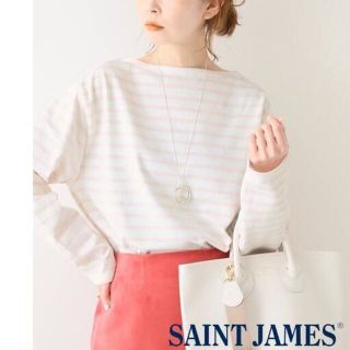 イエナ(IENA)の22ss 新品 SAINT JAMES バスクシャツ IENA イエナ(カットソー(長袖/七分))