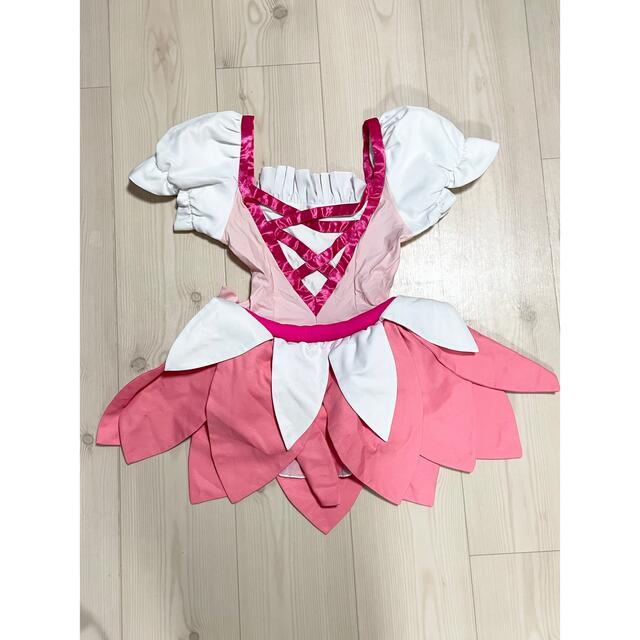 ハートキャッチプリキュア　コスプレ　衣装＋ウィッグ(難あり) エンタメ/ホビーのコスプレ(衣装一式)の商品写真