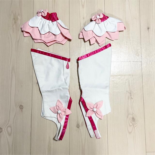 ハートキャッチプリキュア　コスプレ　衣装＋ウィッグ(難あり) エンタメ/ホビーのコスプレ(衣装一式)の商品写真