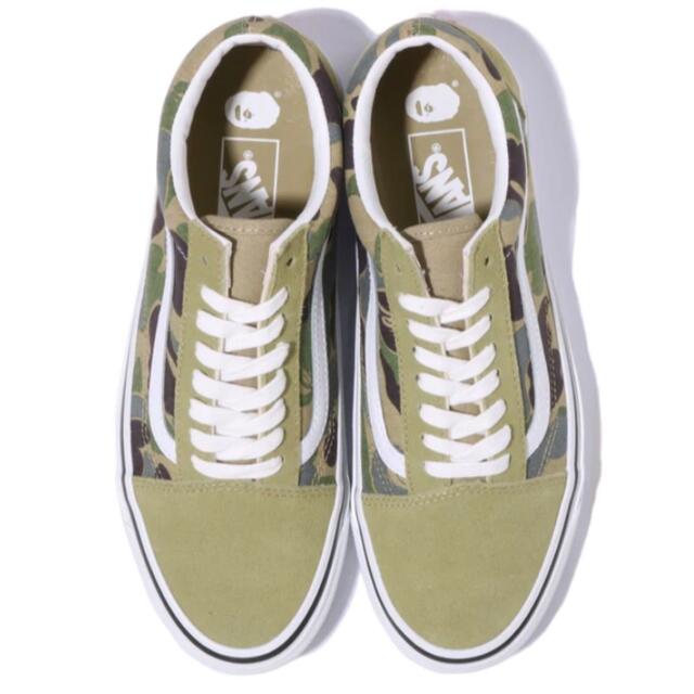 A BATHING APE(アベイシングエイプ)のBAPE VANS ABC CAMO OLD SKOOL 26 ベイプ バンズ  メンズの靴/シューズ(スニーカー)の商品写真