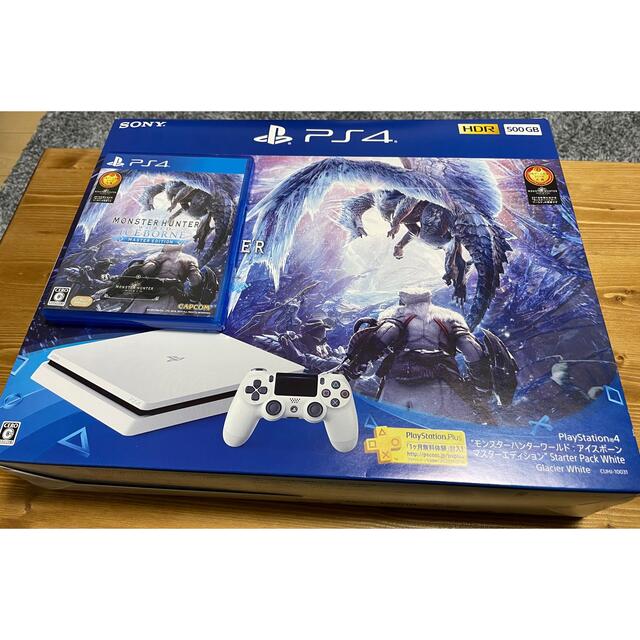【年間ランキング6年連続受賞】 PS4 - PlayStation4 ホワイト本体 ソフト モンスターハンター + 家庭用ゲーム機本体 【年間ランキング6年連続受賞】 PS4 - PlayStation4 ホワイト本体 ソフト モンスターハンター + 家庭用ゲーム機本体
