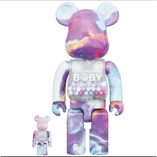 BE@RBRICK B@BY MARBLE Ver. 100％ & 400％bearbrick