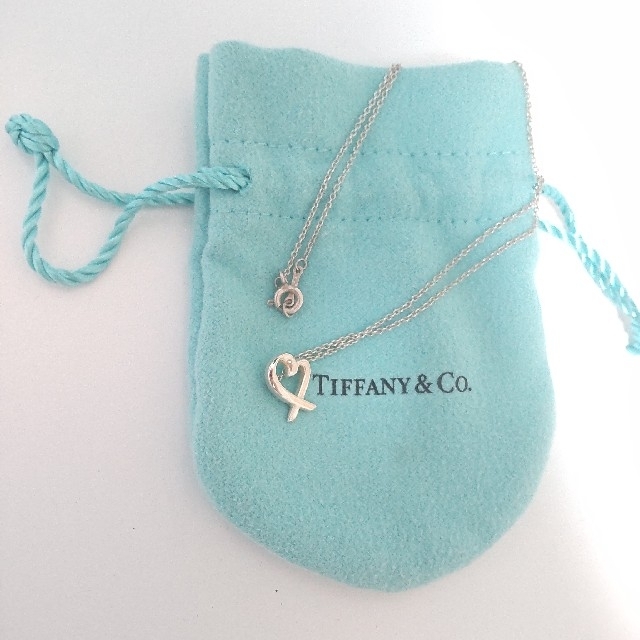 TIFFANY & CO. ラビングハートネックレス