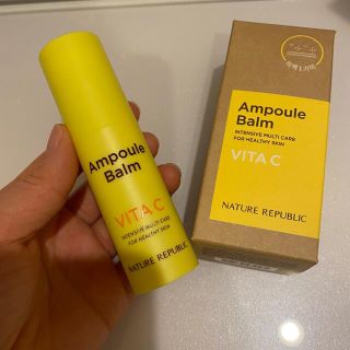 ネイチャーリパブリック(NATURE REPUBLIC)のネイチャーリパブリック アンプルバーム　ビタC 新品未使用(フェイスオイル/バーム)