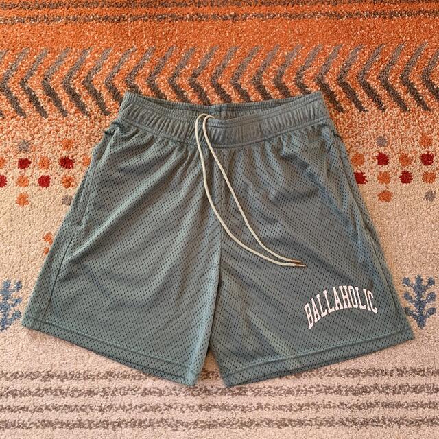 レア!ボーラホリック カレッジロゴメッシュジップショーツ オレンジ L