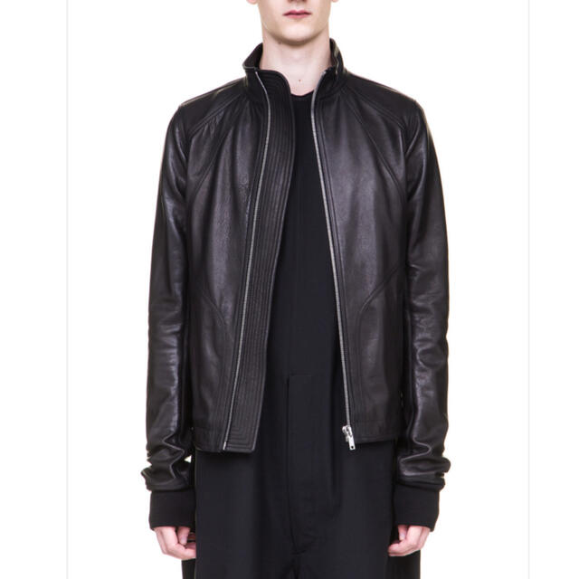 Rick Owens(リックオウエンス)のリックオウエンス　RICK OWENS インターシャレザー　 メンズのジャケット/アウター(レザージャケット)の商品写真