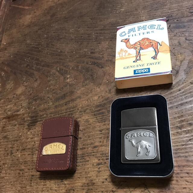 ZIPPO(ジッポー)のZIPPO CAMEL & CAMEL TROPHY 2コセット メンズのファッション小物(タバコグッズ)の商品写真