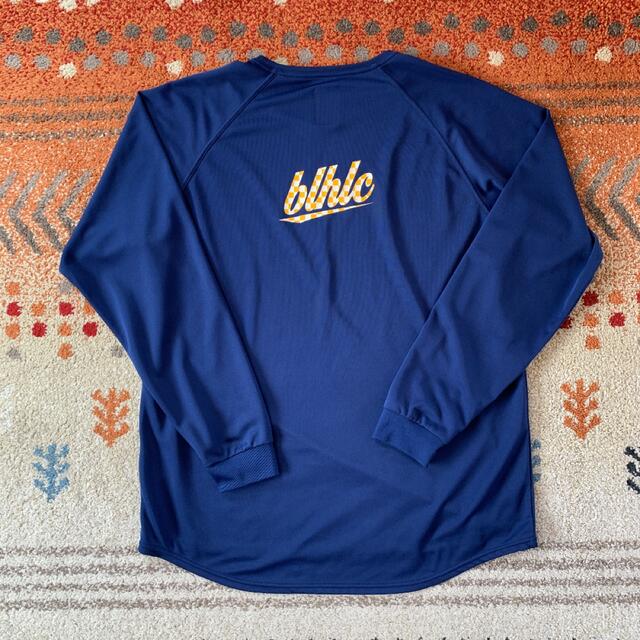 ballaholic - 安すぎる! blhlc Cool Long Tee ネイビーイエロー XLの