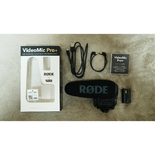 RODE　VideoMic Pro+ コンデンサーマイク 楽器のレコーディング/PA機器(マイク)の商品写真