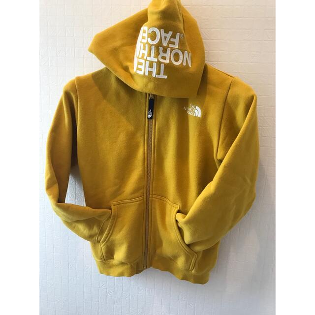 THE NORTH FACE(ザノースフェイス)のTHE NORTH FACE ロゴリアビューフルジップパーカー　フーディー キッズ/ベビー/マタニティのキッズ服女の子用(90cm~)(ジャケット/上着)の商品写真