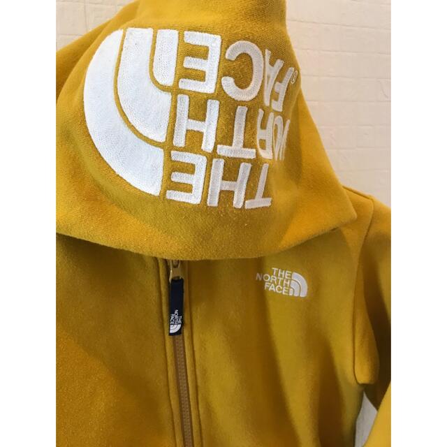 THE NORTH FACE(ザノースフェイス)のTHE NORTH FACE ロゴリアビューフルジップパーカー　フーディー キッズ/ベビー/マタニティのキッズ服女の子用(90cm~)(ジャケット/上着)の商品写真