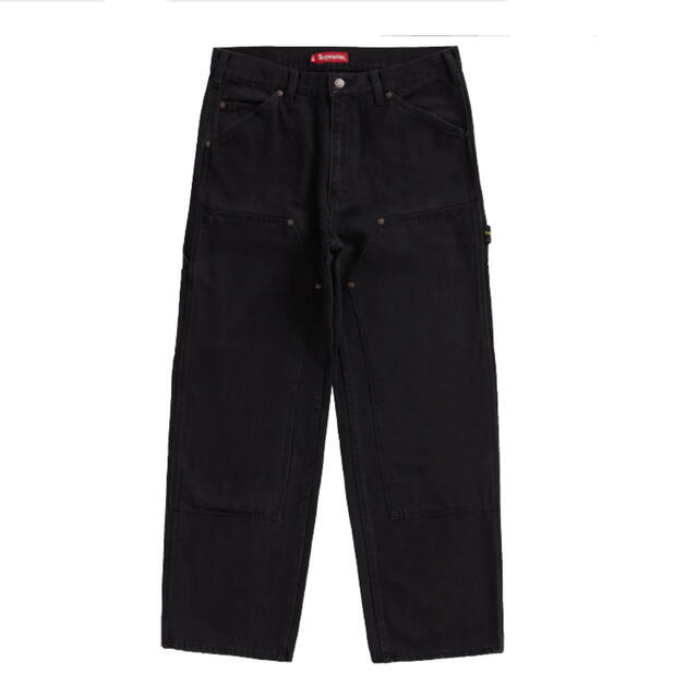 Supreme(シュプリーム)のDouble Knee Denim Painter Pant 34 メンズのパンツ(ペインターパンツ)の商品写真