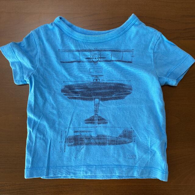 babyGAP(ベビーギャップ)のGAP Tシャツ　6-12ヶ月　70㎝　紺色　ベビーギャップ キッズ/ベビー/マタニティのベビー服(~85cm)(Ｔシャツ)の商品写真