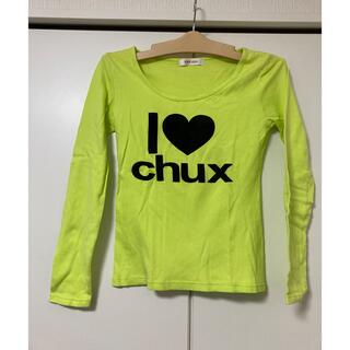 CHU XXX - CHUXXXチュー黄緑ロンT 長袖Tシャツ　