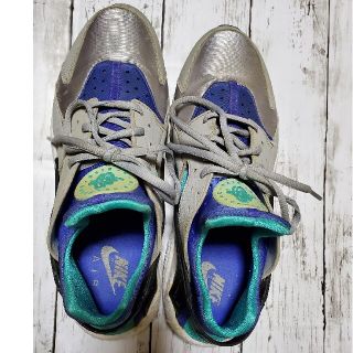 NIKE - NIKE AIR HUARACHE エアハラチ グレー パープル 29cmの