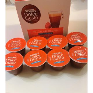 ネスレ(Nestle)のドルチェグスト　レギュラーブレンドカフェインレス８杯分(コーヒー)