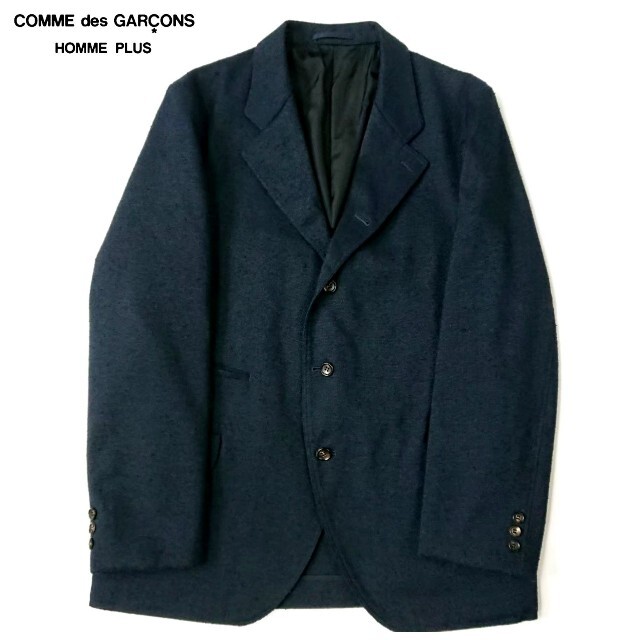 COMME des GARCONS HOMME PLUS(コムデギャルソンオムプリュス)の97SS コムデギャルソンオムプリュス 高級ポリエステルネップツイードジャケット メンズのジャケット/アウター(テーラードジャケット)の商品写真