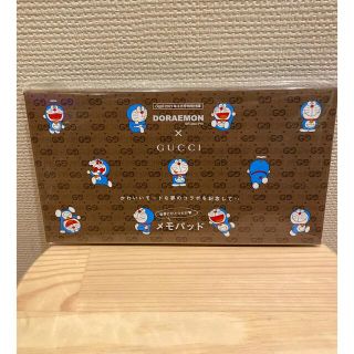 グッチ(Gucci)のドラえもん GUCCI グッチ　コラボ　付録　メモ帳　(ノート/メモ帳/ふせん)