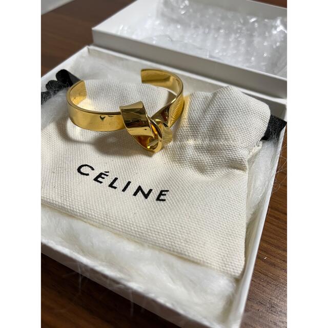 celine gold bangle＊