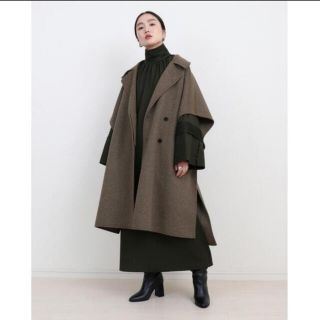 ステュディオス(STUDIOUS)のDouble face cape(ポンチョ)