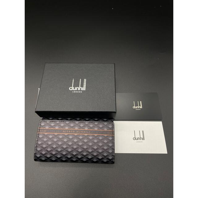 Dunhill(ダンヒル)エンジンターン 6連キーケース 定価24200円 - キー