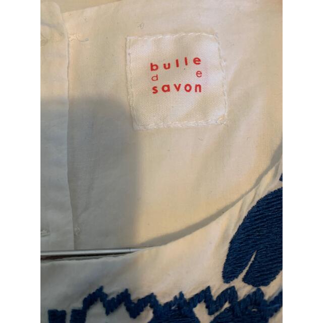bulle de savon(ビュルデサボン)のbulle de savon 刺繍ワンピース レディースのワンピース(ひざ丈ワンピース)の商品写真