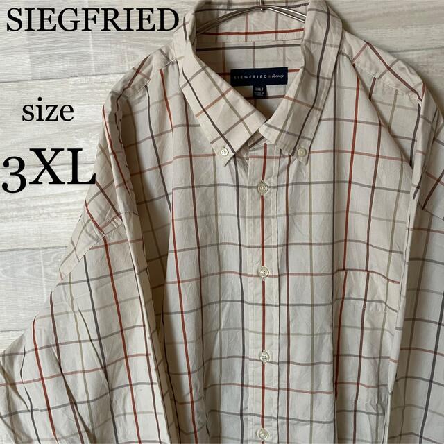 SIEGFRIED  ビックサイズ　シャツ　3XL メンズのトップス(シャツ)の商品写真