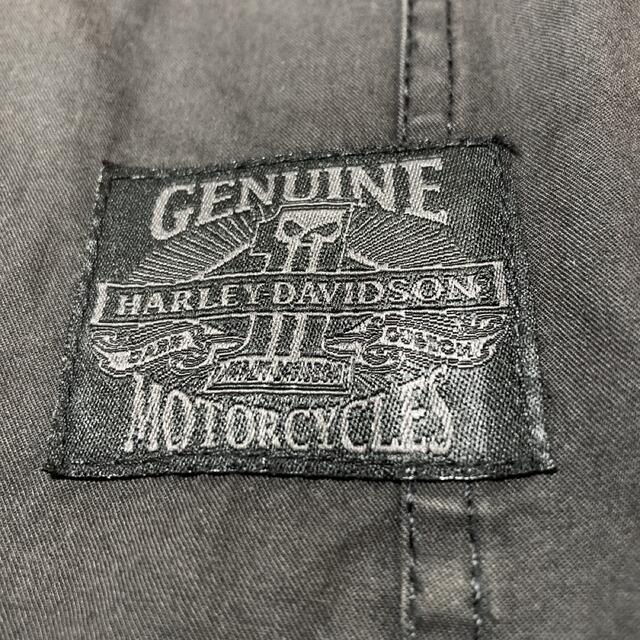 Harley Davidson(ハーレーダビッドソン)の珍品 ハーレーダビッドソン 長袖シャツ 刺繍 BD ジップアップ メンズのトップス(シャツ)の商品写真