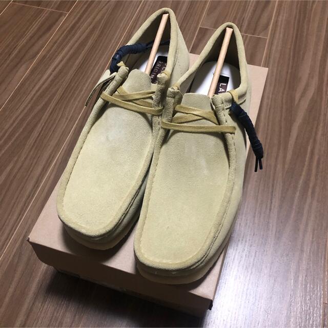 Clarks(クラークス)の新品未使用 クラークス ワラビー Clarks wallabee 27.5cm メンズの靴/シューズ(スリッポン/モカシン)の商品写真