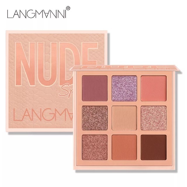 新品 NUDE LANGMANNI special アイシャドウパレット 韓国の通販 by ...