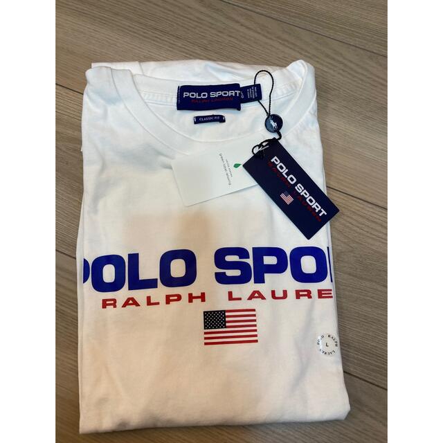 未使用 ポロスポーツ ラルフローレン 復刻 polo sport tシャツ L | www