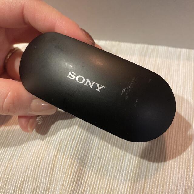 SONY(ソニー)のSONY ワイヤレスイヤフォン WF-SP800N スマホ/家電/カメラのオーディオ機器(ヘッドフォン/イヤフォン)の商品写真