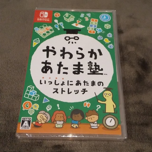 やわらかあたま塾 いっしょにあたまのストレッチ Switch エンタメ/ホビーのゲームソフト/ゲーム機本体(家庭用ゲームソフト)の商品写真