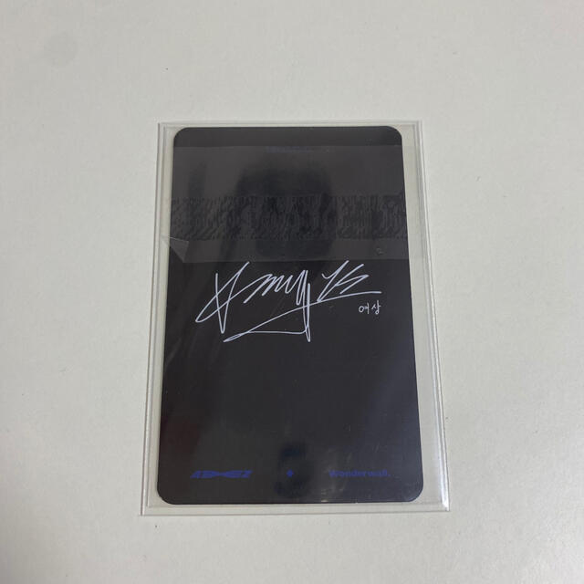 ATEEZ ヨサン　トレカ　wonderwall エンタメ/ホビーのCD(K-POP/アジア)の商品写真