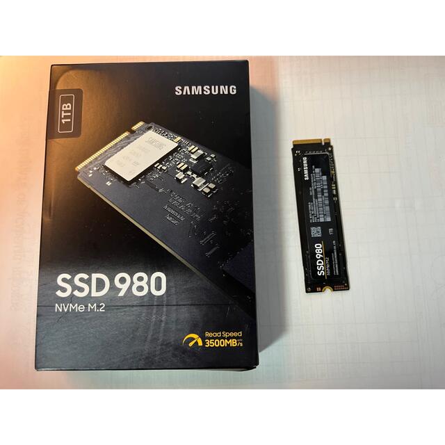 Samsung 980 SSD 1TB スマホ/家電/カメラのPC/タブレット(PCパーツ)の商品写真